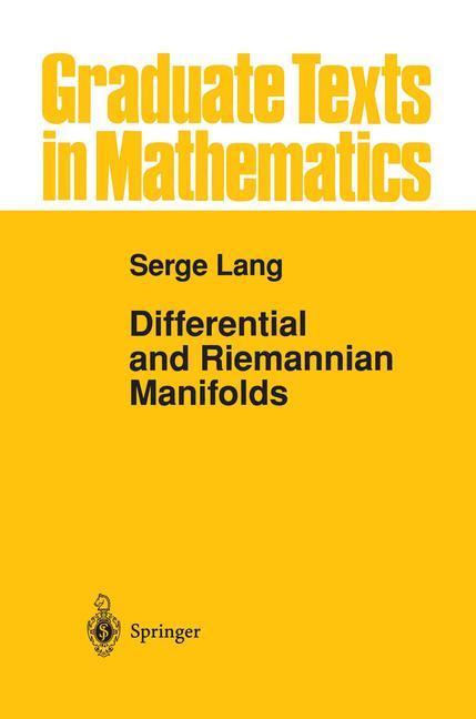 Beispielinhalt (Bild) Differential and Riemannian Manifolds