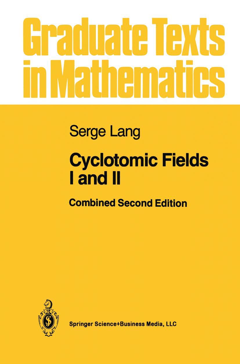 Vorderes Coverbild Cyclotomic Fields I and II