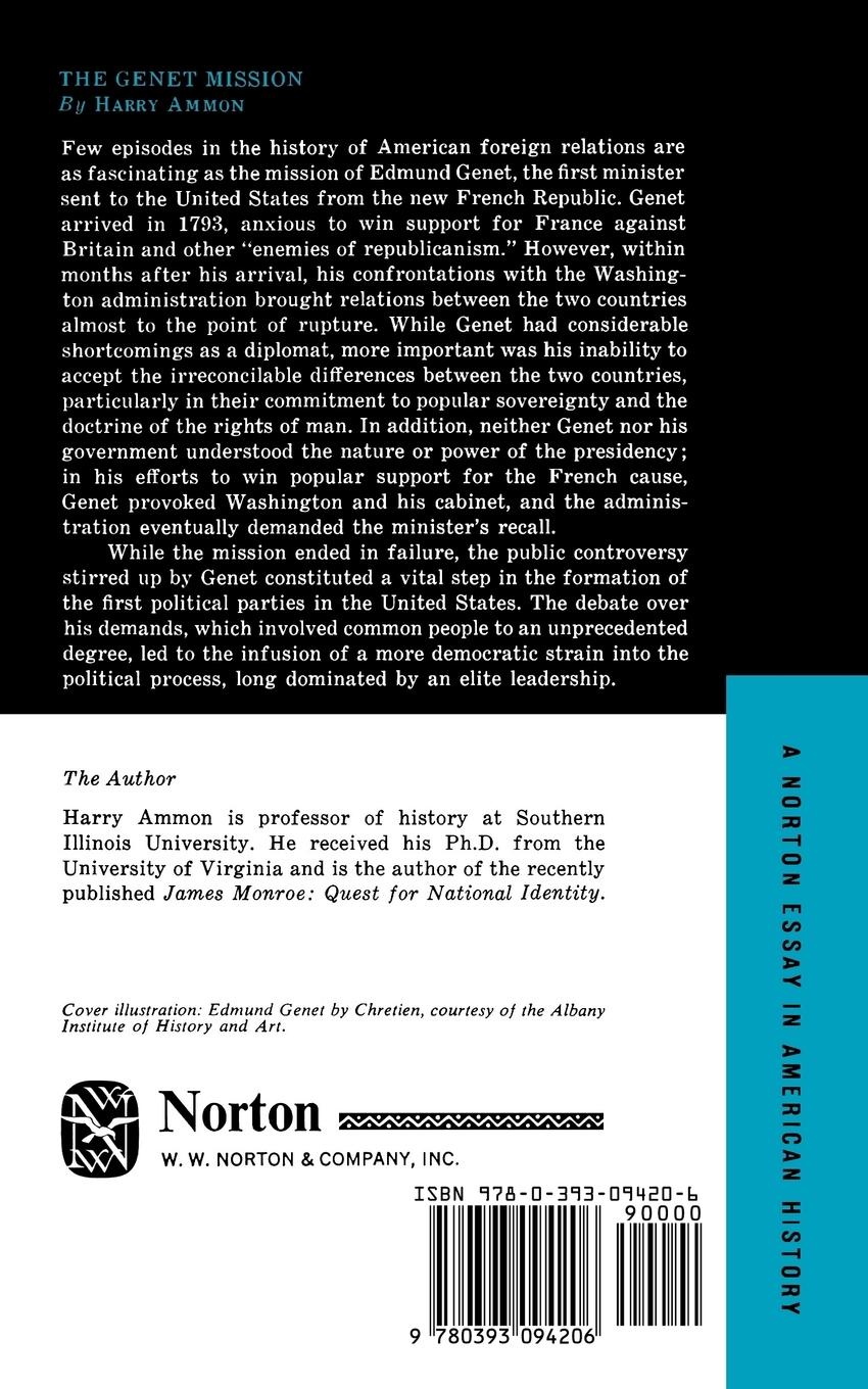 Rückseitencover The Genet Mission