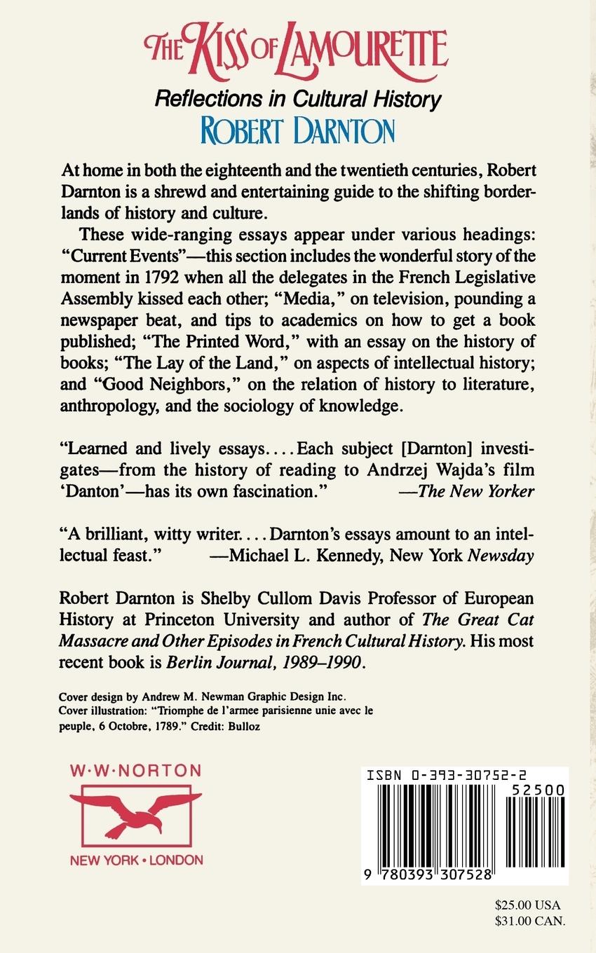 Rückseitencover The Kiss of Lamourette