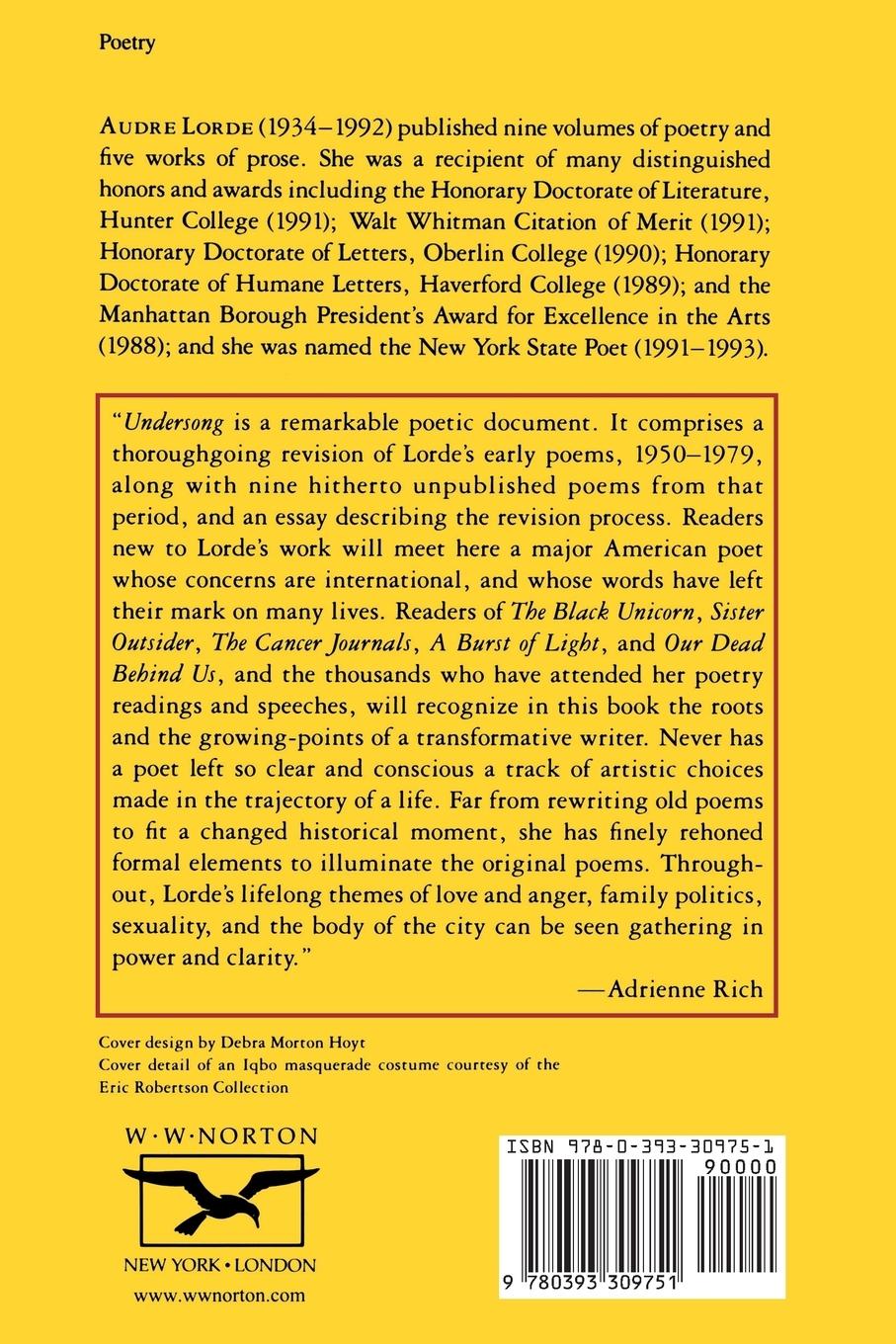 Rückseitencover Undersong