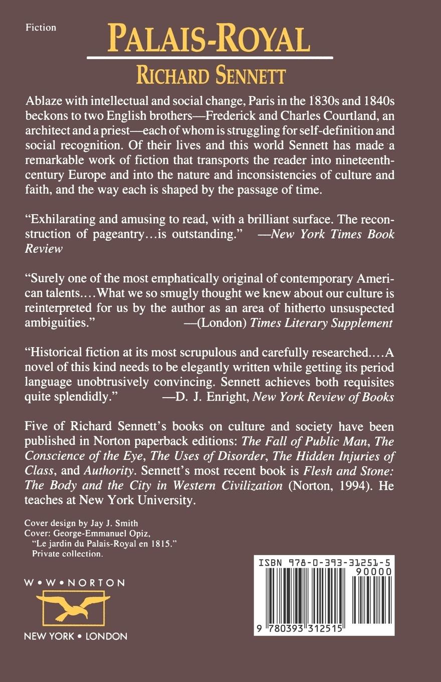 Rückseitencover Palais-Royal