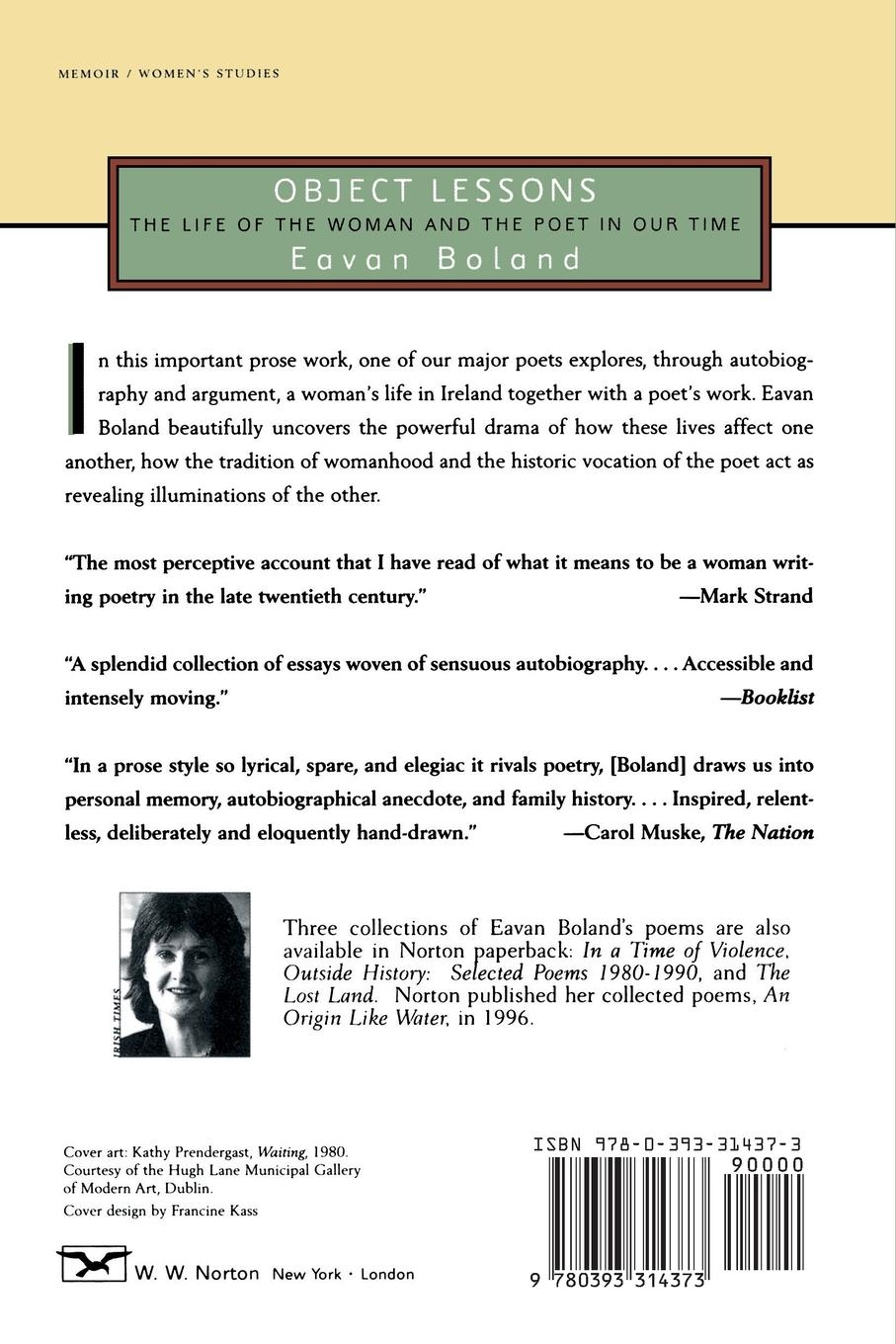 Rückseitencover Object Lessons (Revised)