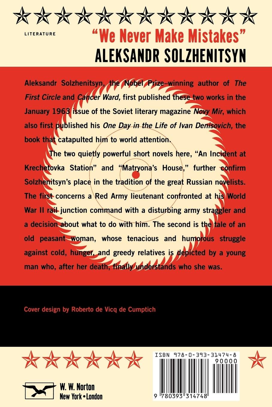 Rückseitencover We Never Make Mistakes (Revised)