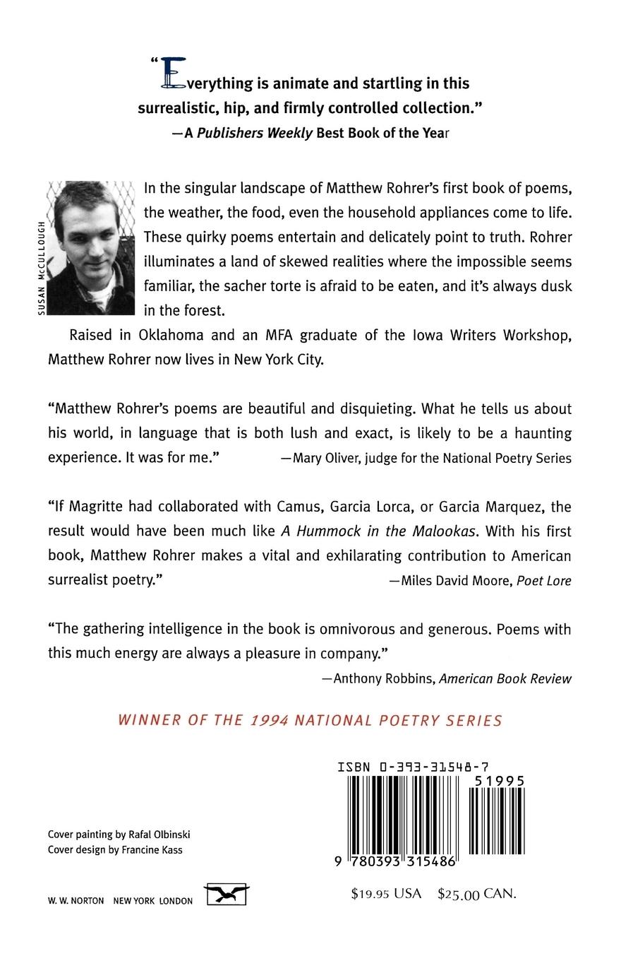 Rückseitencover Hummock in the Malookas