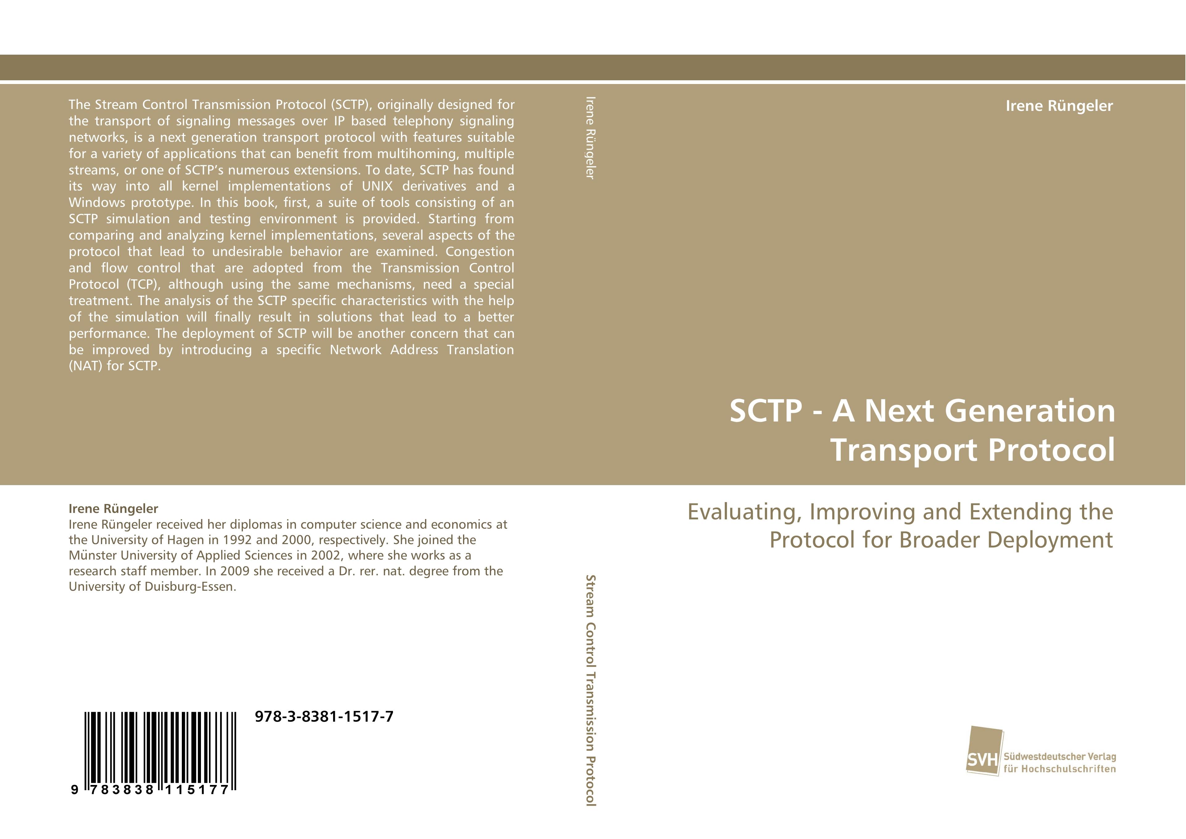 Vorderes Coverbild SCTP - A Next Generation Transport Protocol