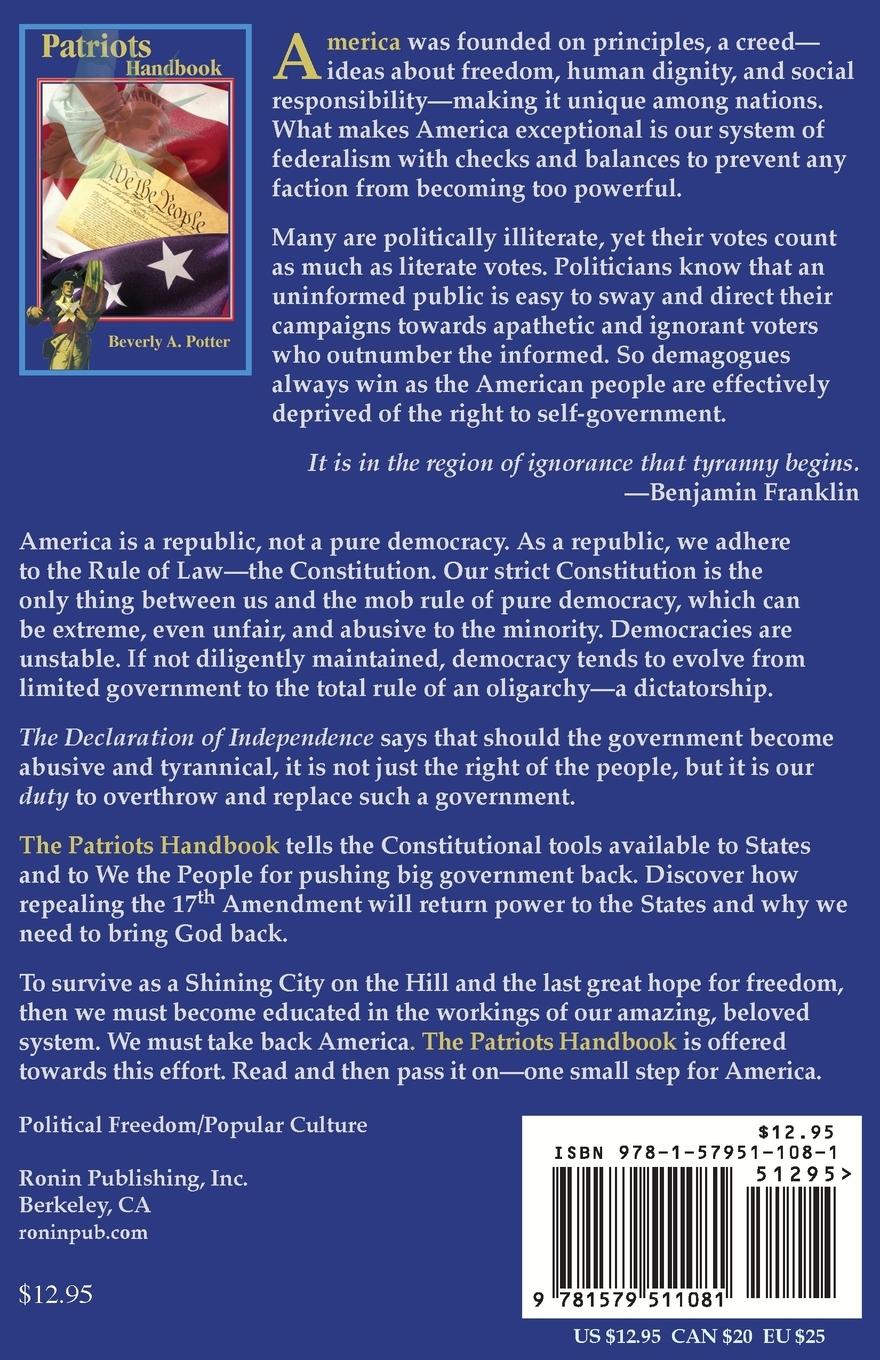 Rückseitencover The Patriots Handbook