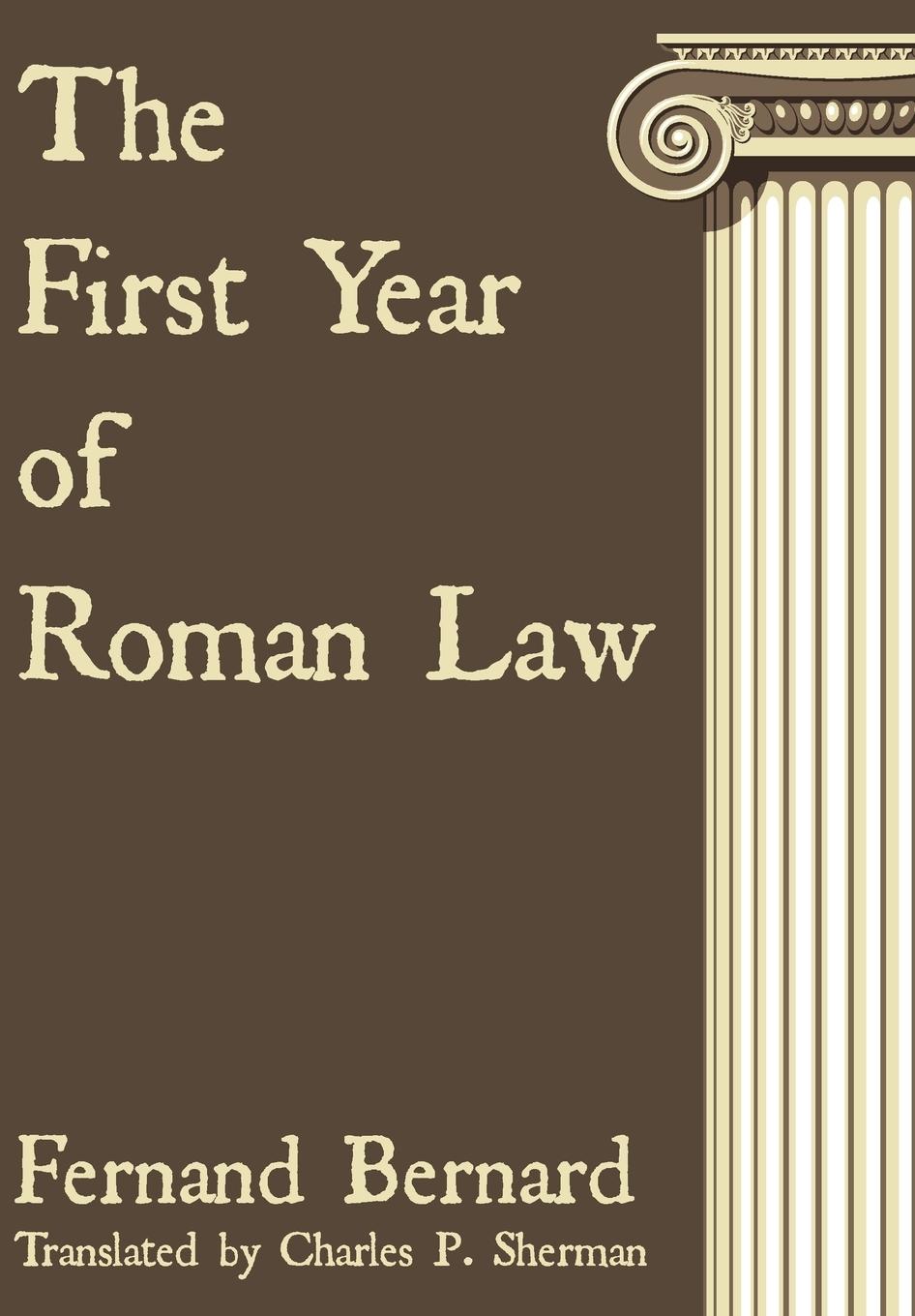 Vorderes Coverbild The First Year of Roman Law
