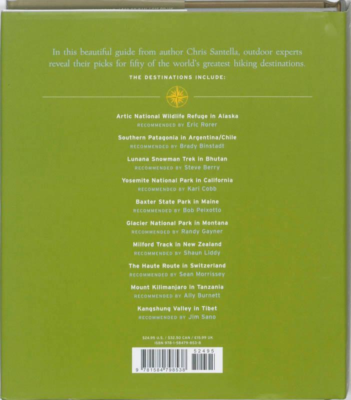 Rückseitencover Fifty Places to Hike Before You Die