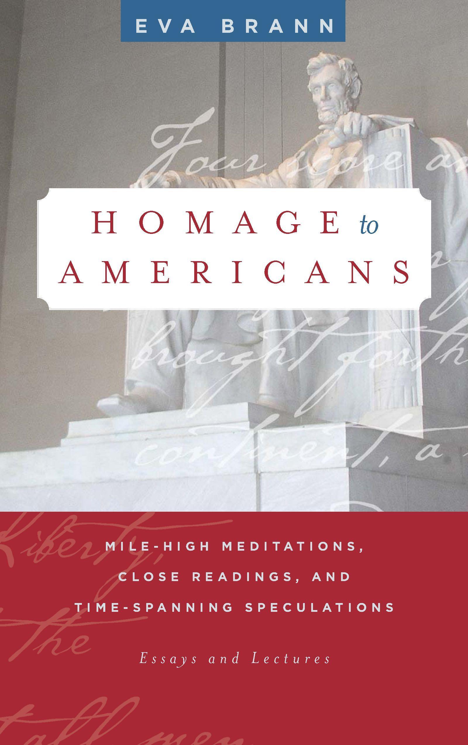 Vorderes Coverbild Homage to Americans