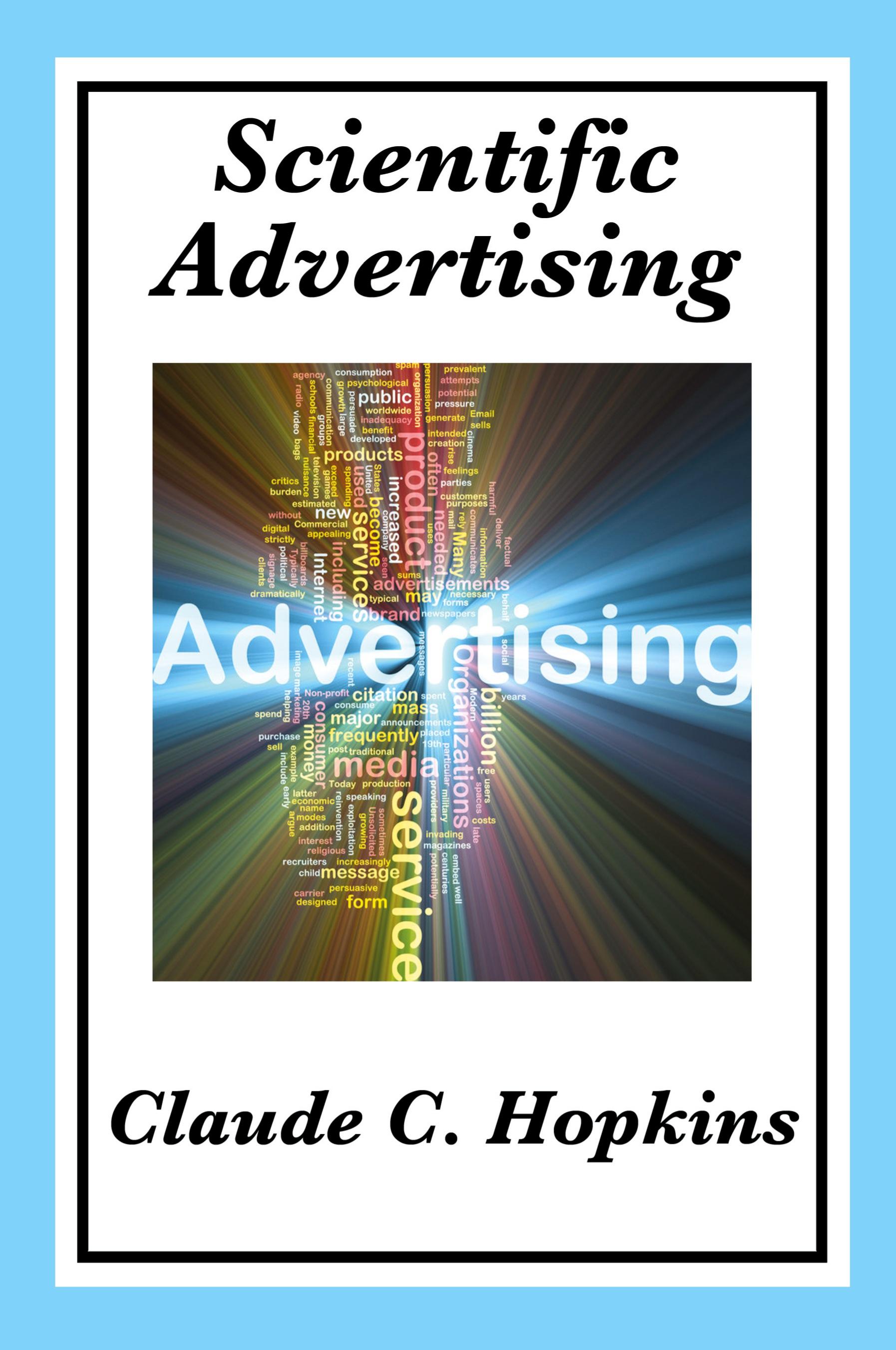 Vorderes Coverbild Scientific Advertising