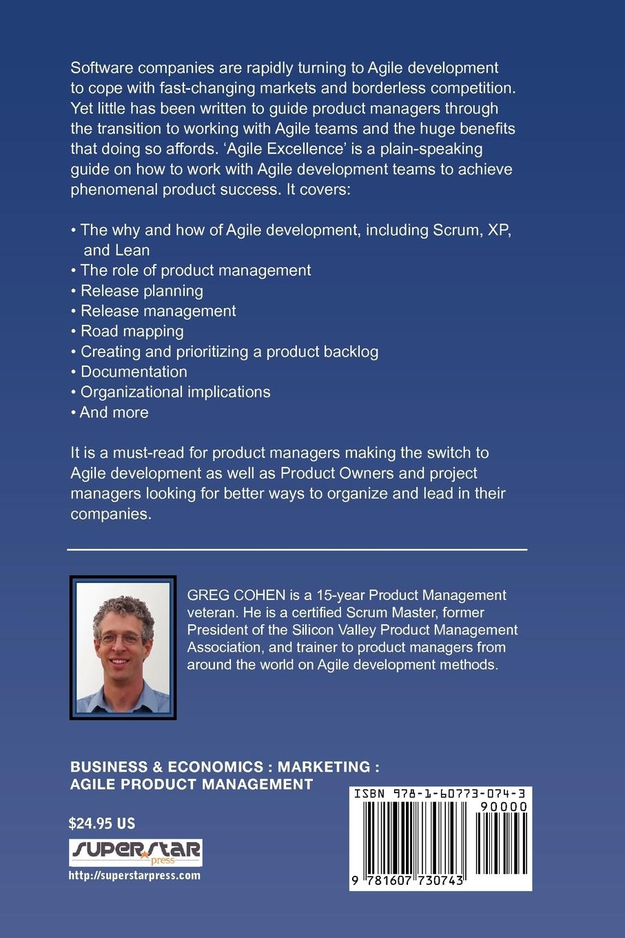 Rückseitencover Agile Excellence for Product Managers