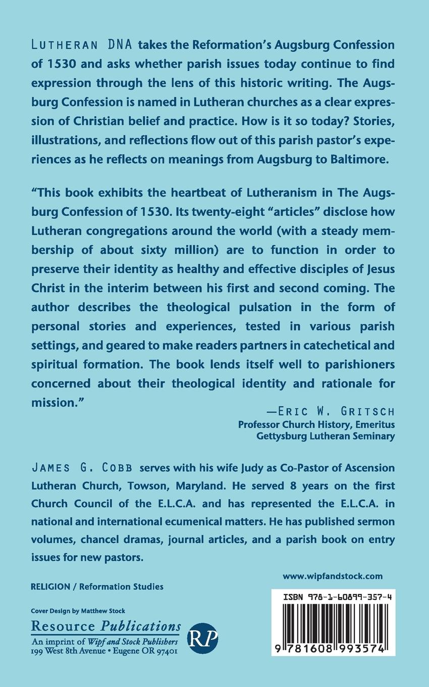 Rückseitencover Lutheran DNA