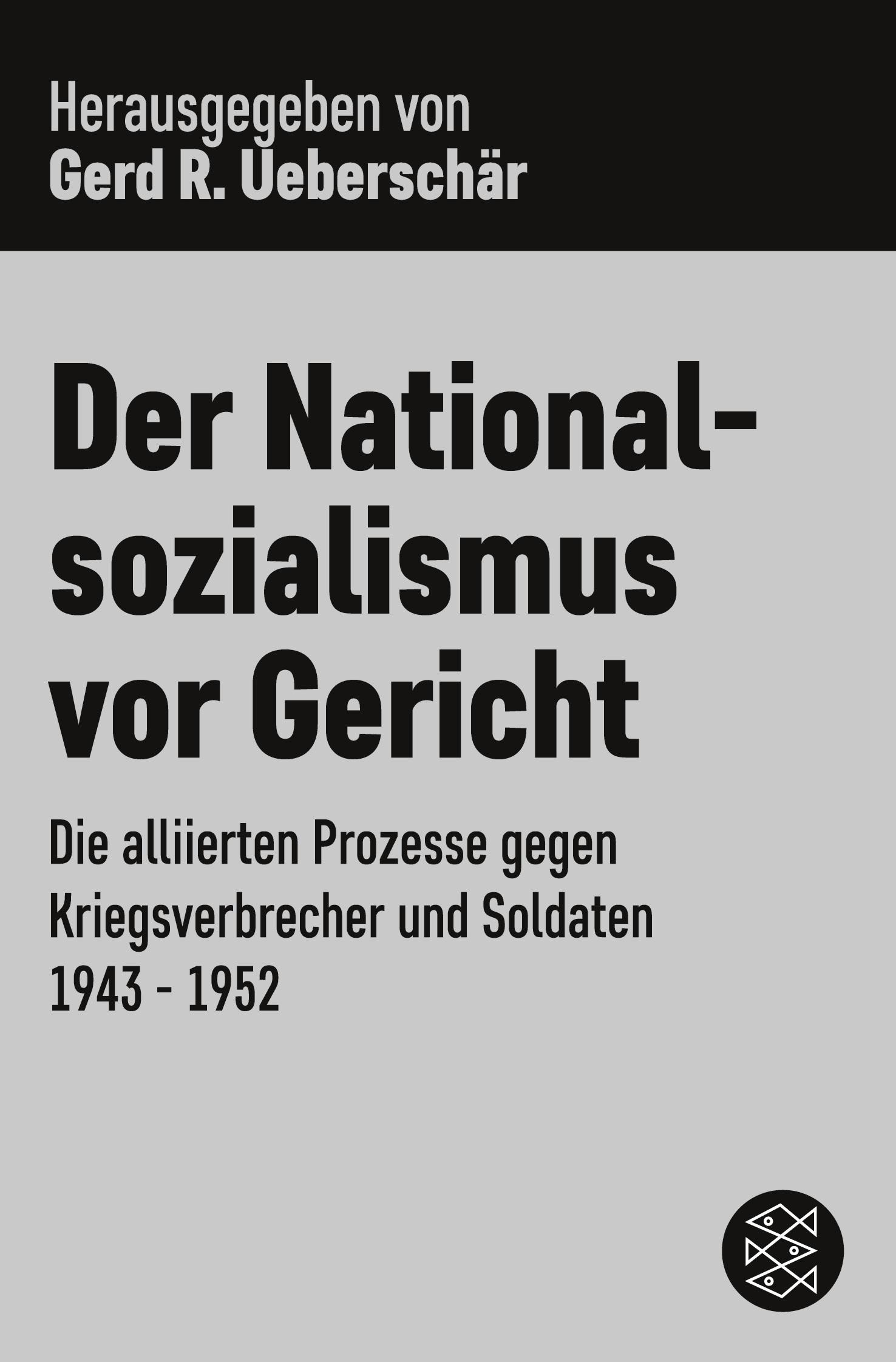 Vorderes Coverbild Der Nationalsozialismus vor Gericht