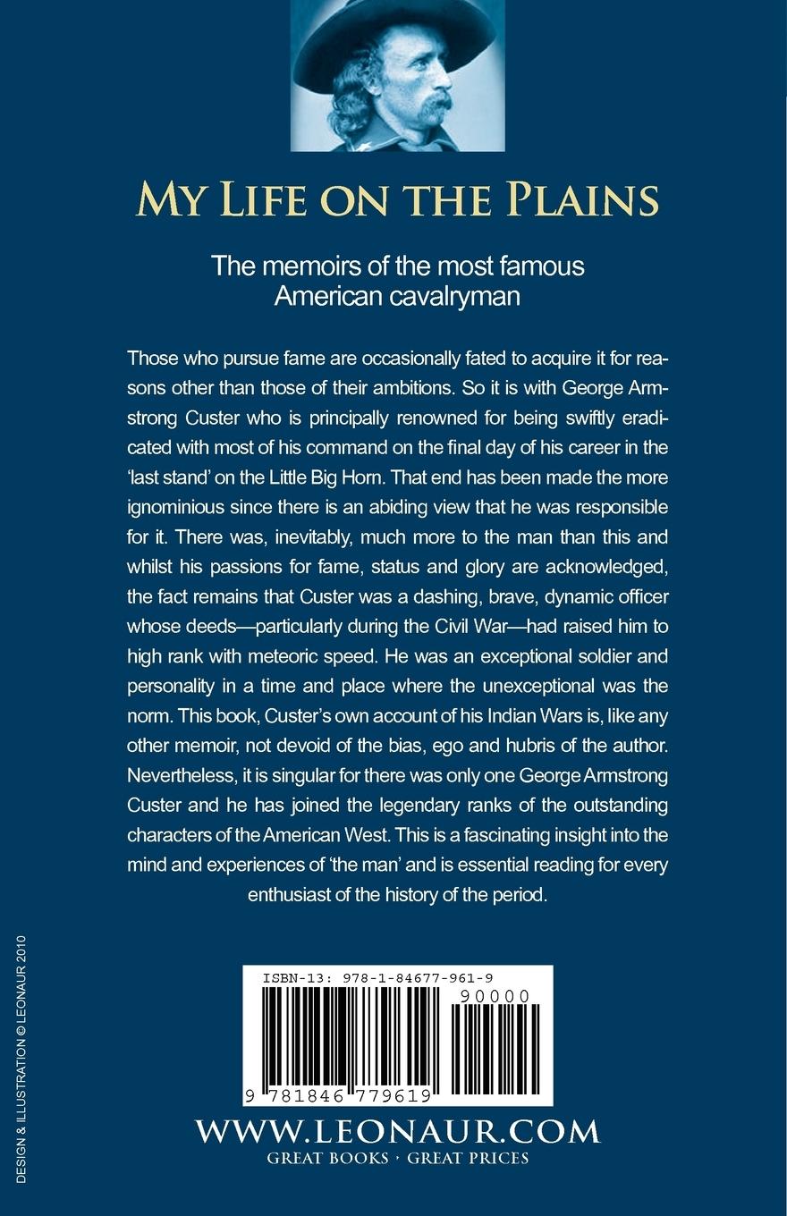 Rückseitencover My Life on the Plains or Personal Experiences with Indians