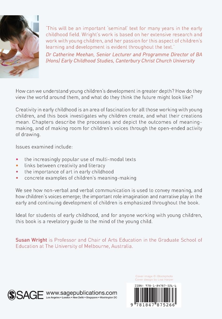 Rückseitencover Understanding Creativity in Early Childhood