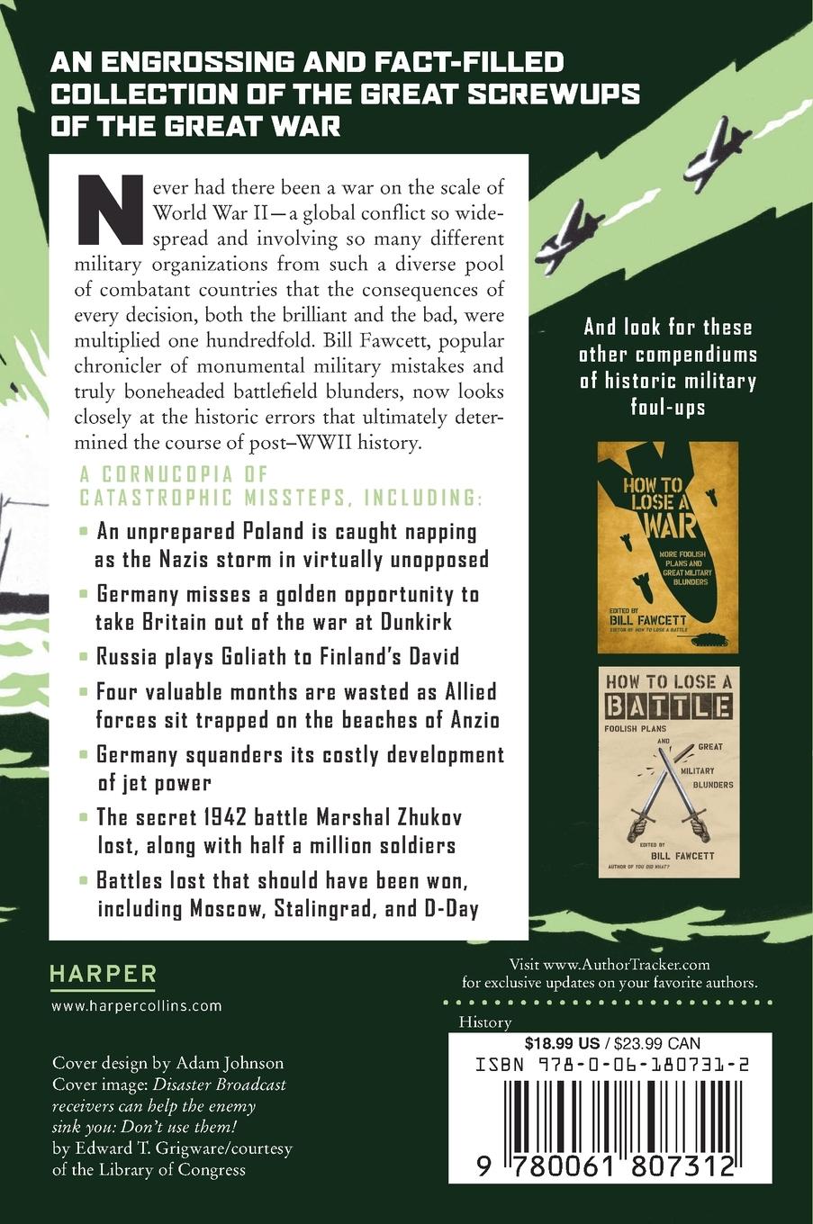 Rückseitencover How to Lose WWII