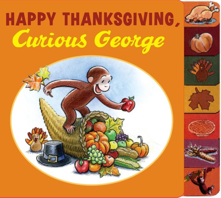 Vorderes Coverbild Happy Thanksgiving, Curious George