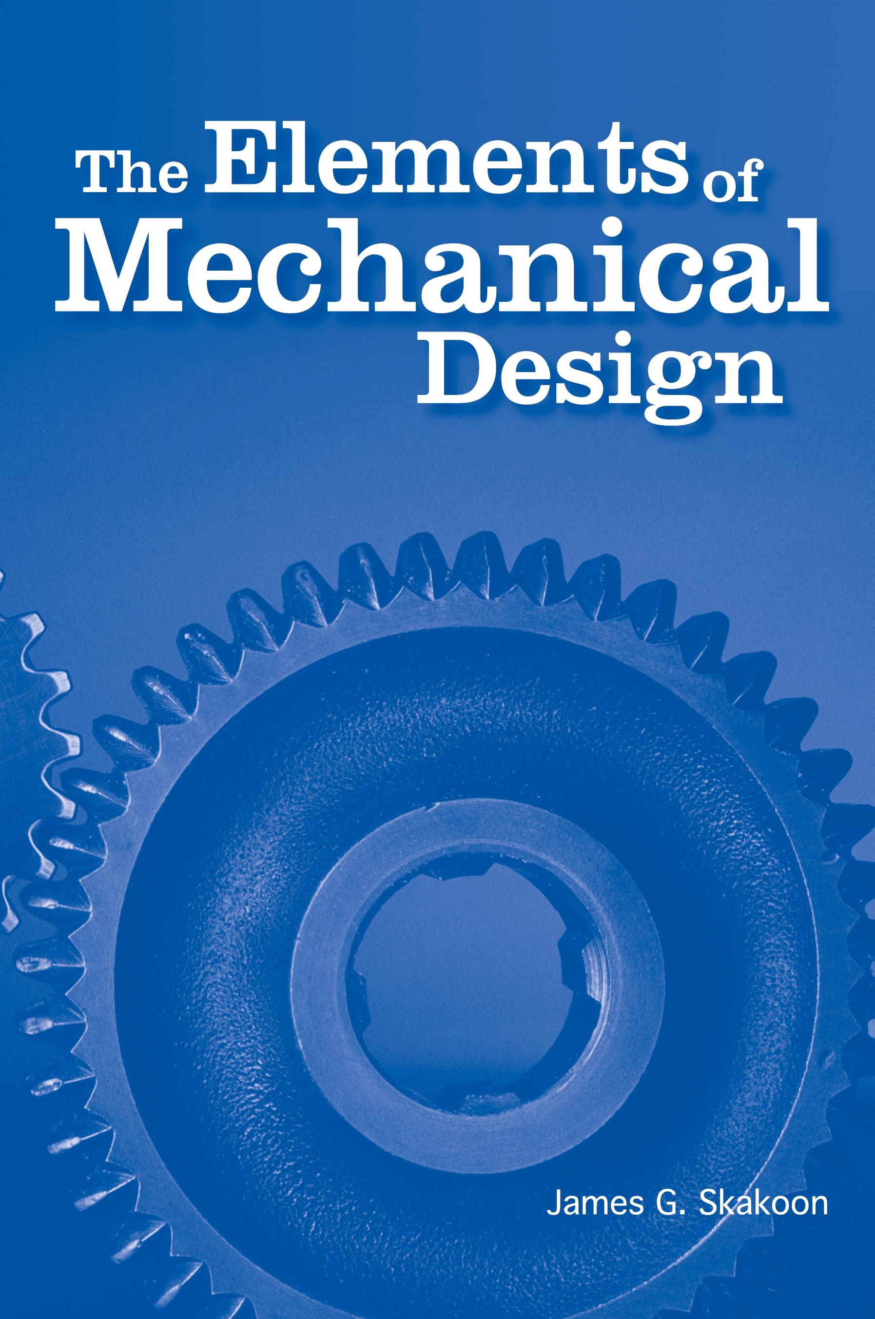 Vorderes Coverbild The Elements of Mechanical Design