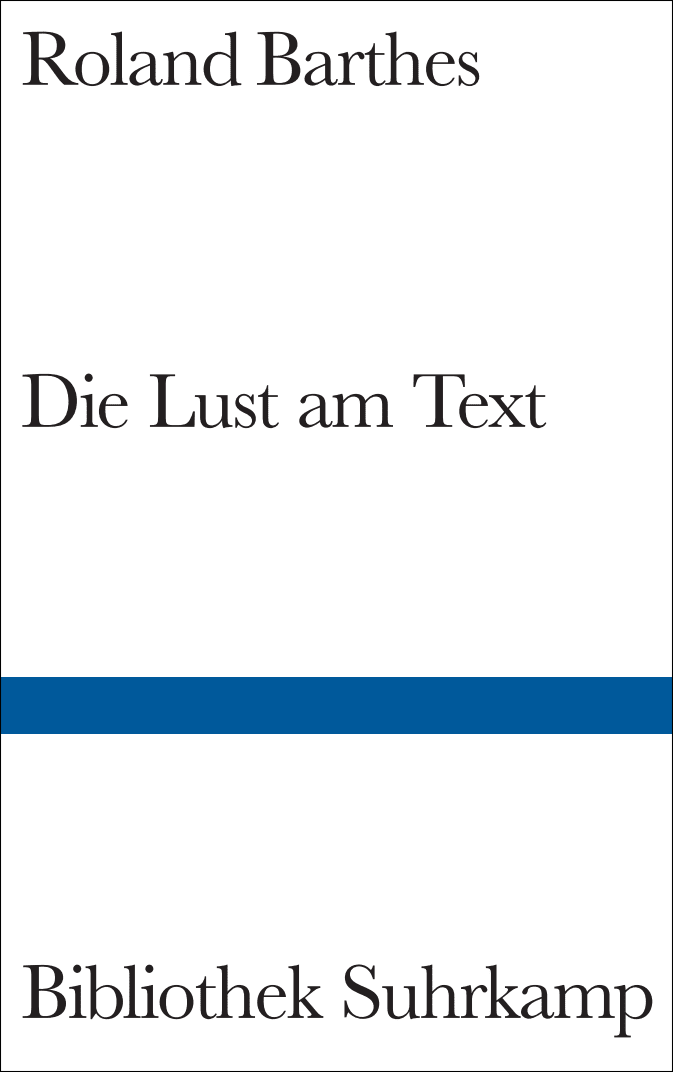 Vorderes Coverbild Die Lust am Text