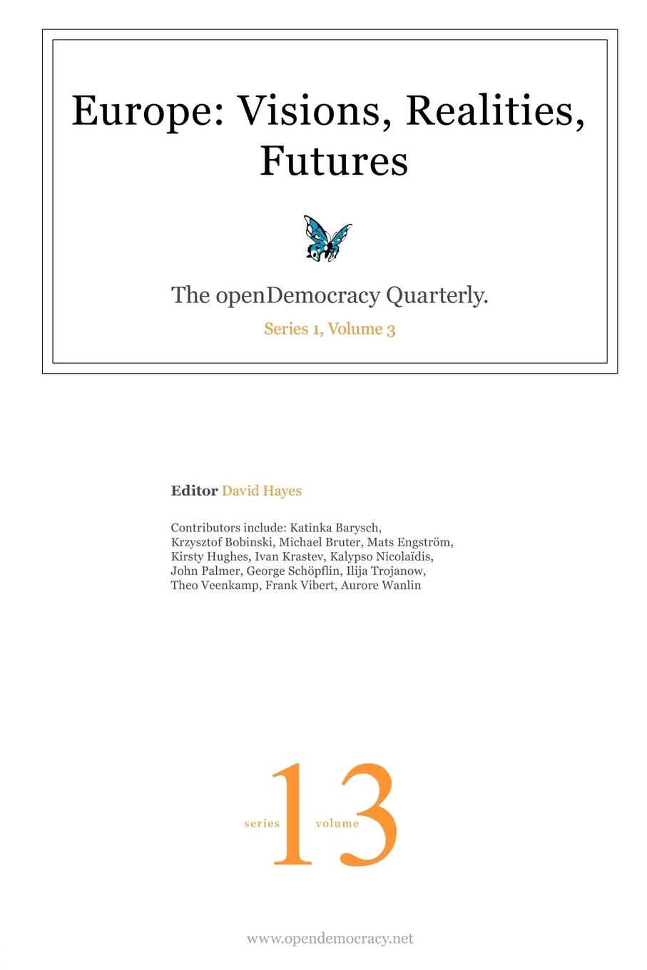 Vorderes Coverbild Europe