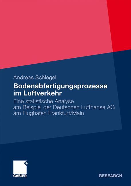 Vorderes Coverbild Bodenabfertigungsprozesse im Luftverkehr