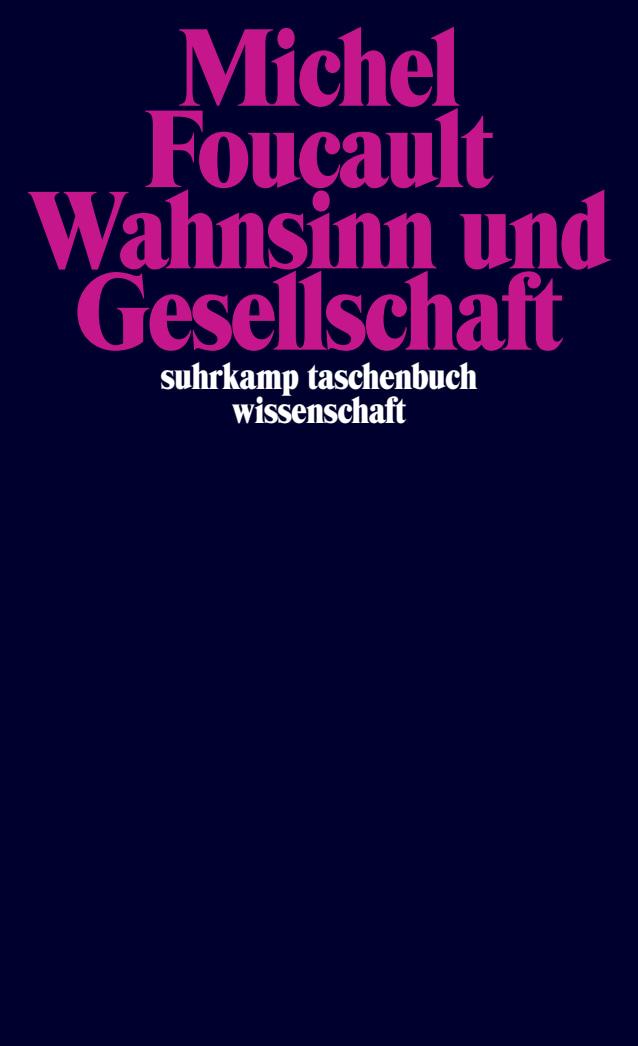Vorderes Coverbild Wahnsinn und Gesellschaft