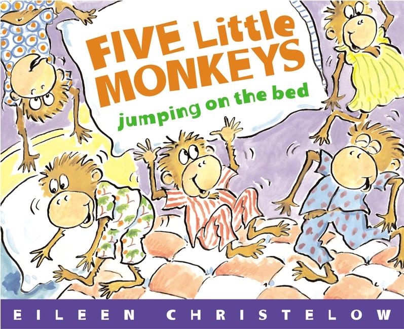 Vorderes Coverbild Five Little Monkeys Jumping on the Bed