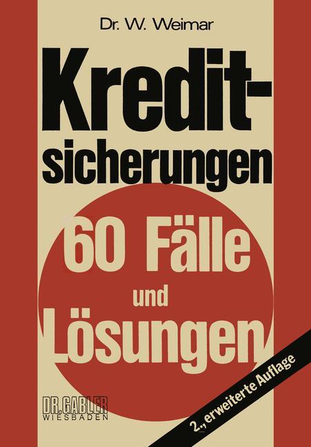 Vorderes Coverbild Kreditsicherungen