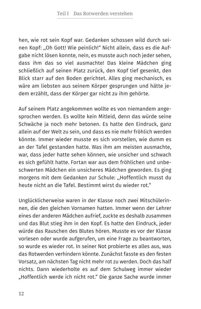 Beispielinhalt (Bild) Keine Angst vor dem Erröten