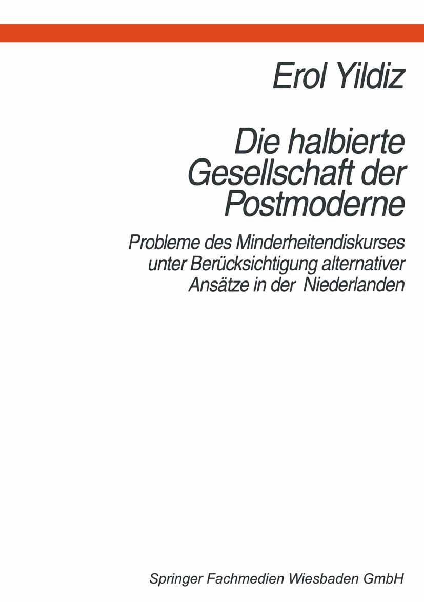 Vorderes Coverbild Die halbierte Gesellschaft der Postmoderne