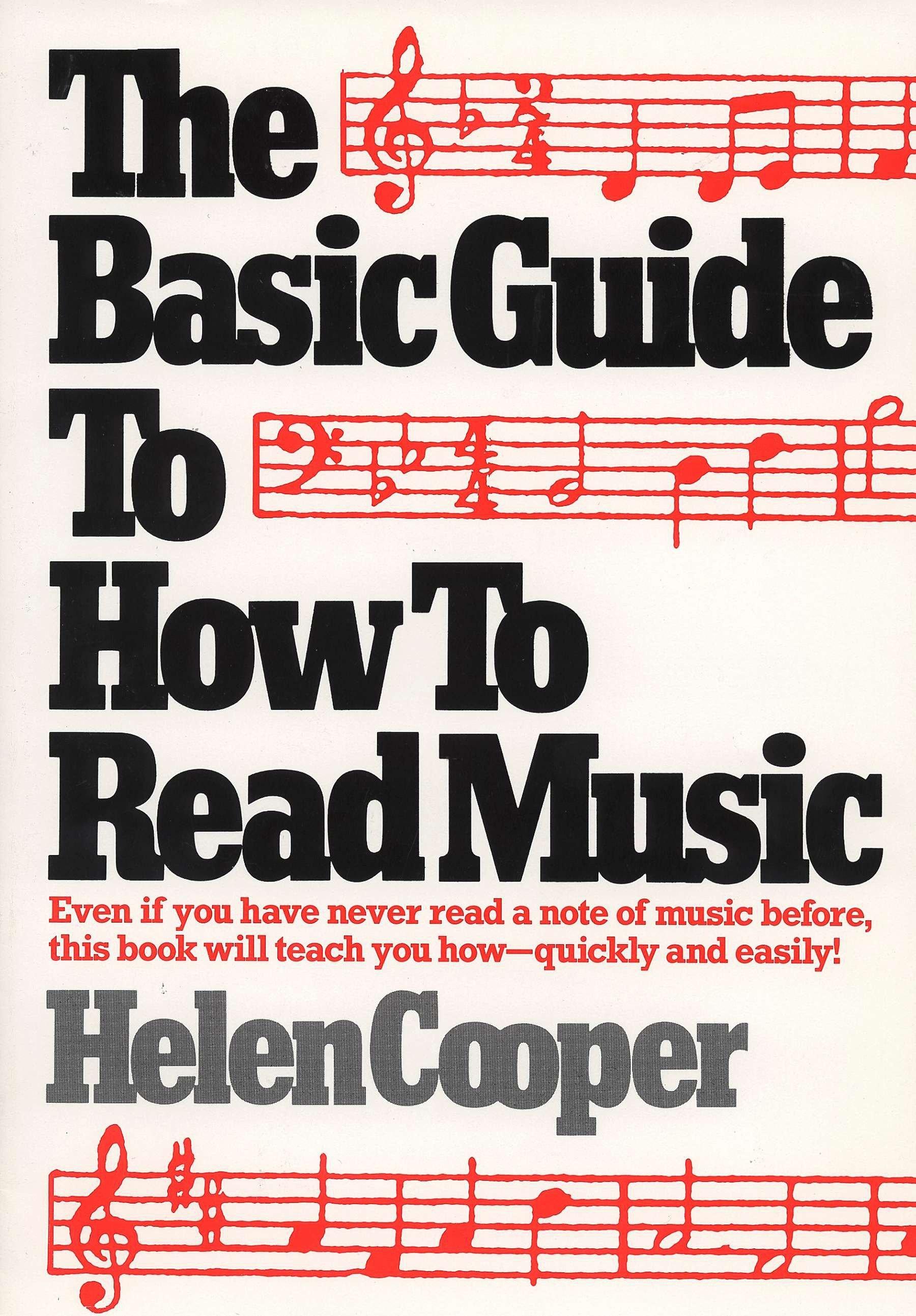 Vorderes Coverbild The Basic Guide to How to Read Music