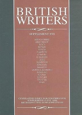 Vorderes Coverbild British Writers, Supplement XVI
