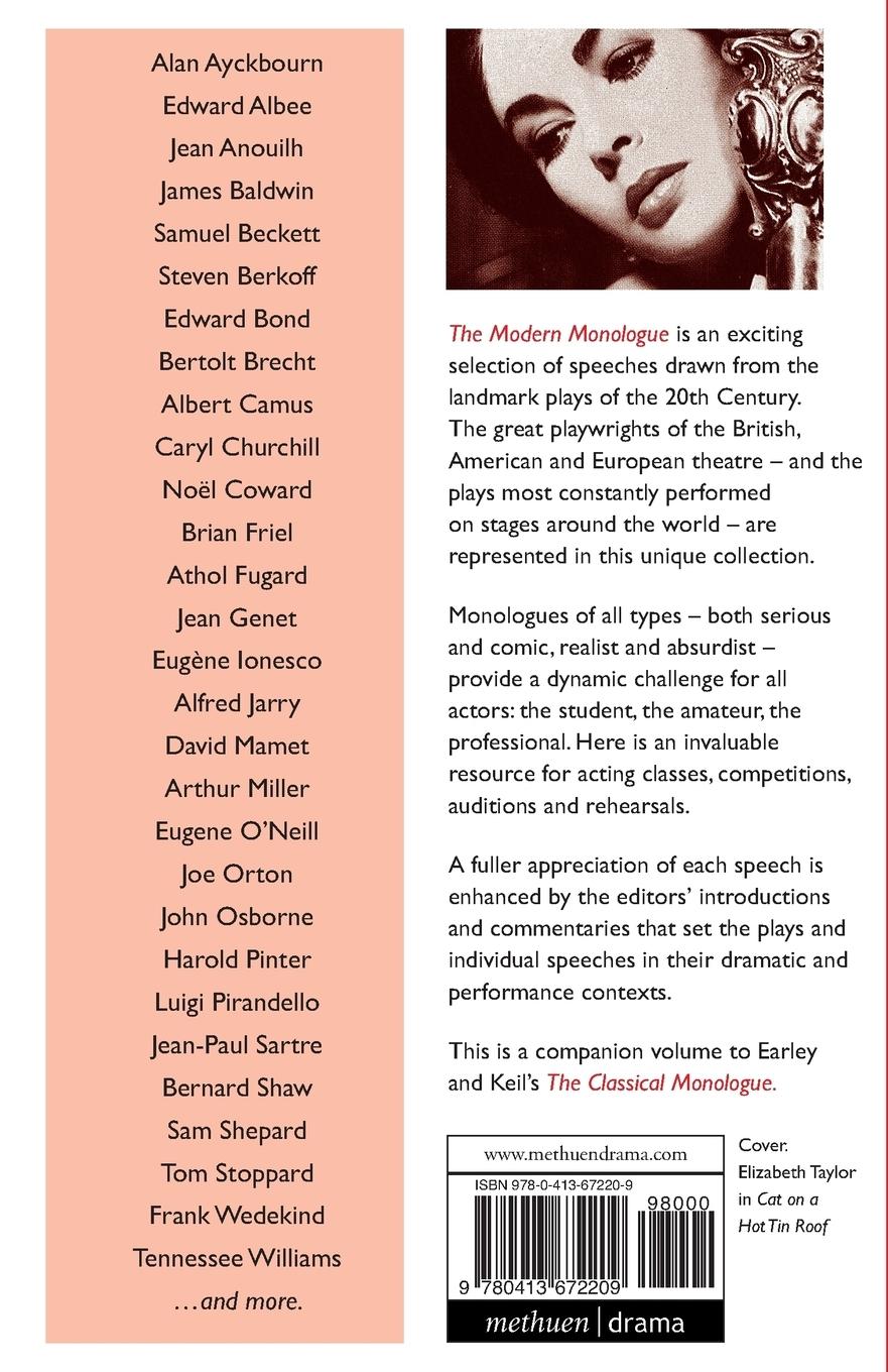 Rückseitencover The Modern Monologues