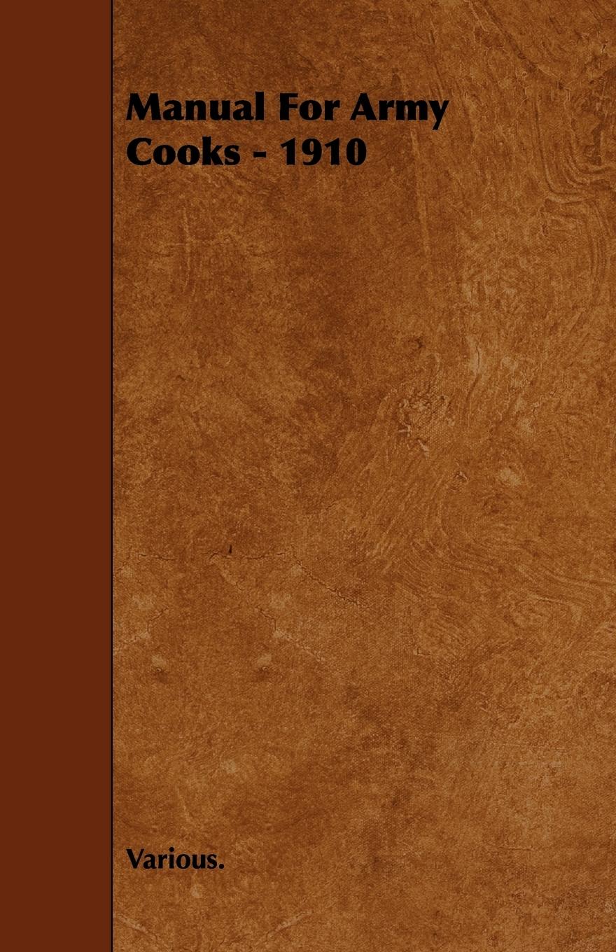 Vorderes Coverbild Manual for Army Cooks - 1910