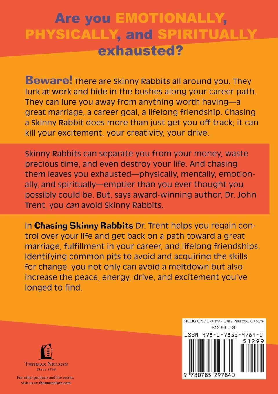 Rückseitencover Chasing Skinny Rabbits