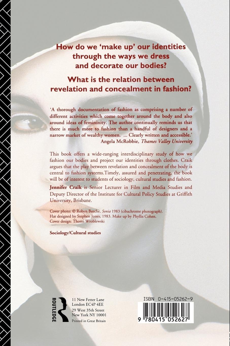 Rückseitencover The Face of Fashion