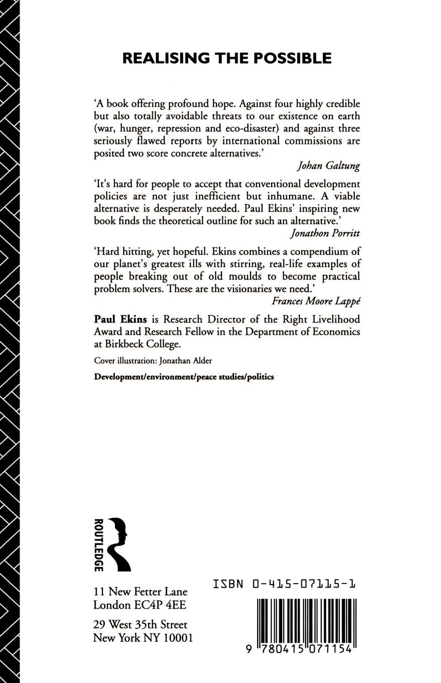 Rückseitencover A New World Order