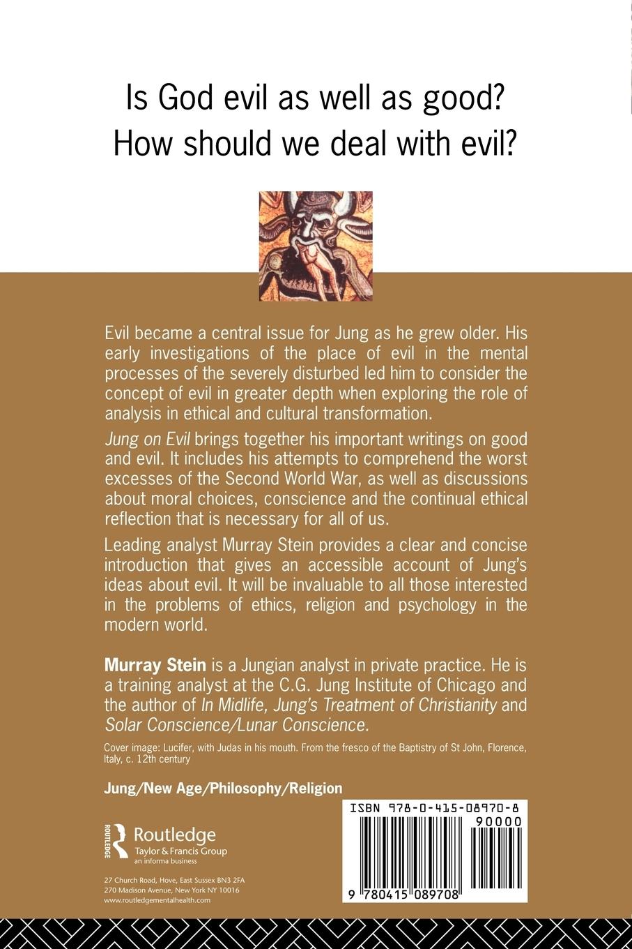 Rückseitencover Jung on Evil