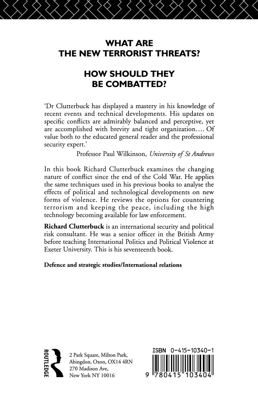 Rückseitencover Terrorism in an Unstable World