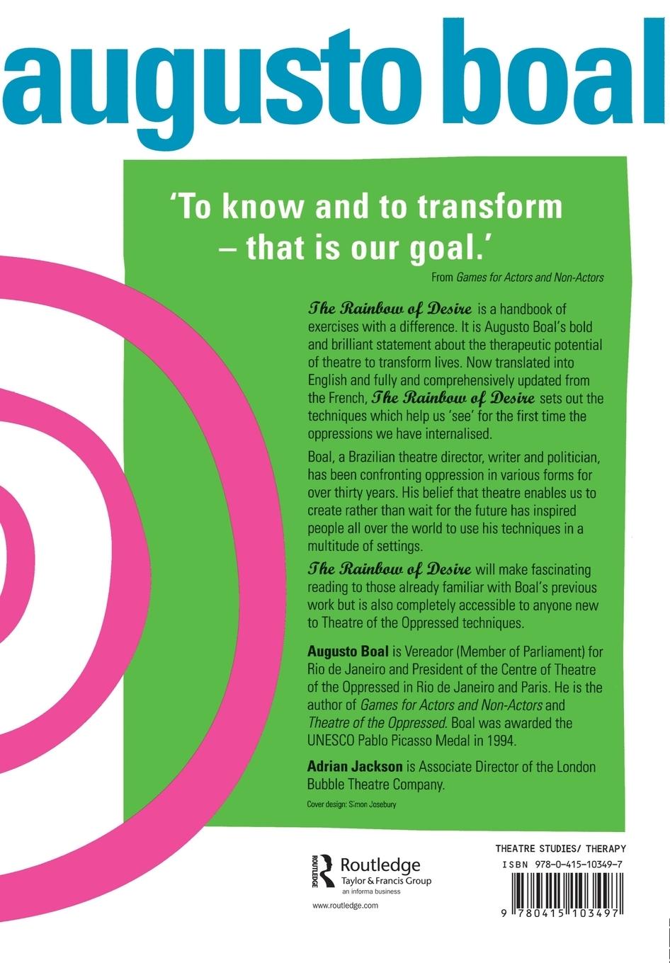 Rückseitencover The Rainbow of Desire