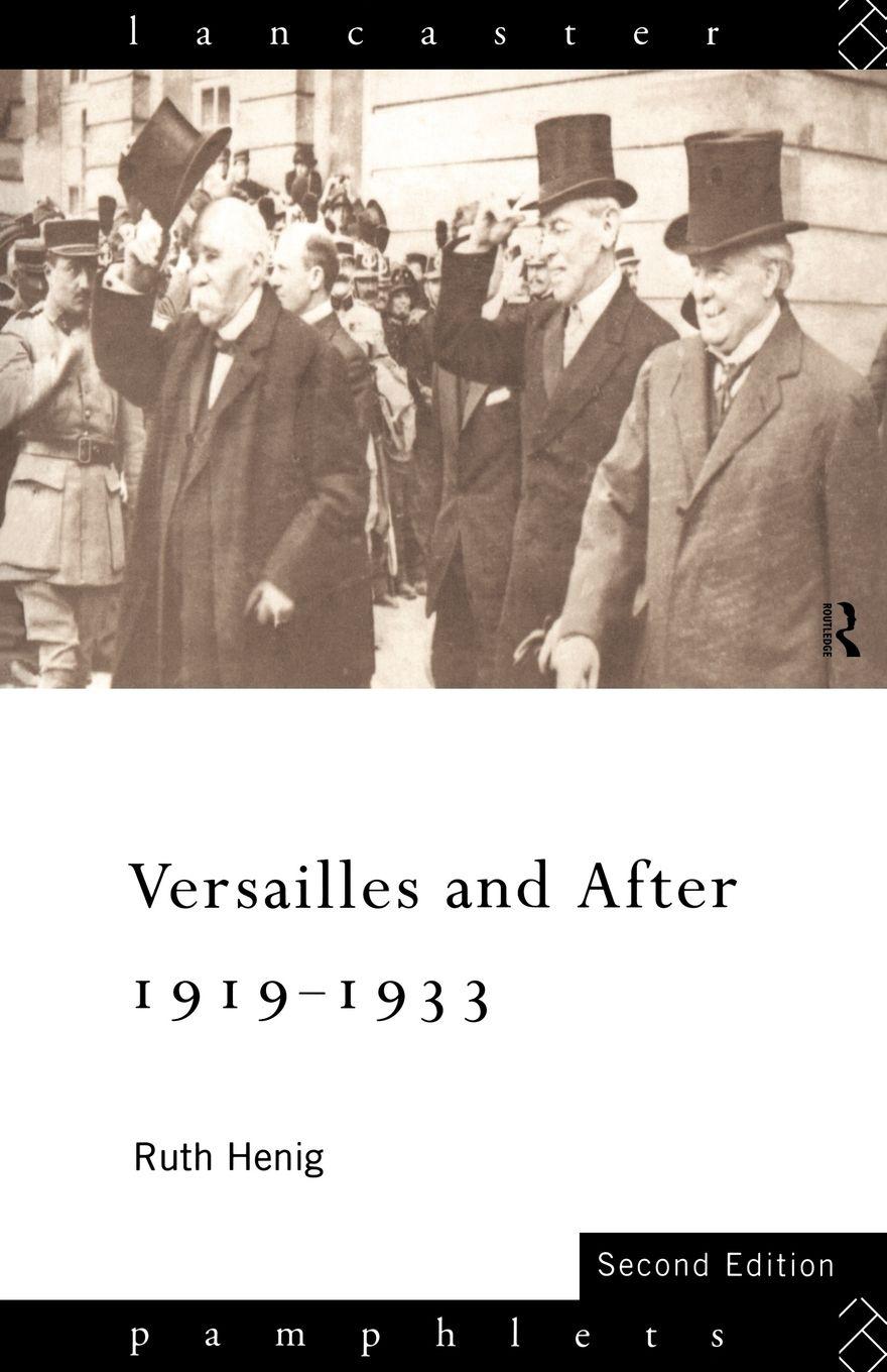 Vorderes Coverbild Versailles and After, 1919-1933