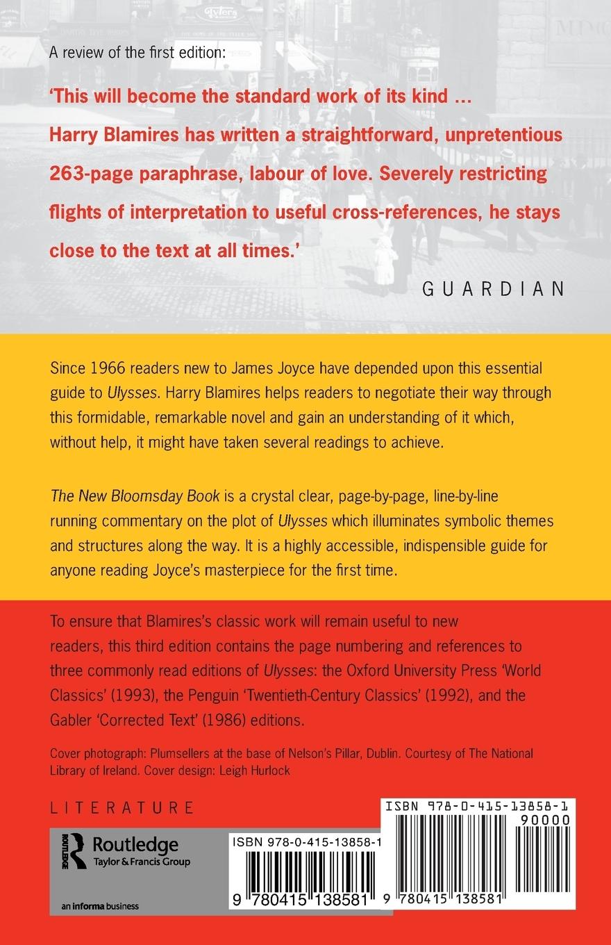 Rückseitencover The New Bloomsday Book