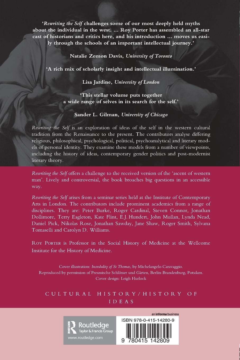 Rückseitencover Rewriting the Self