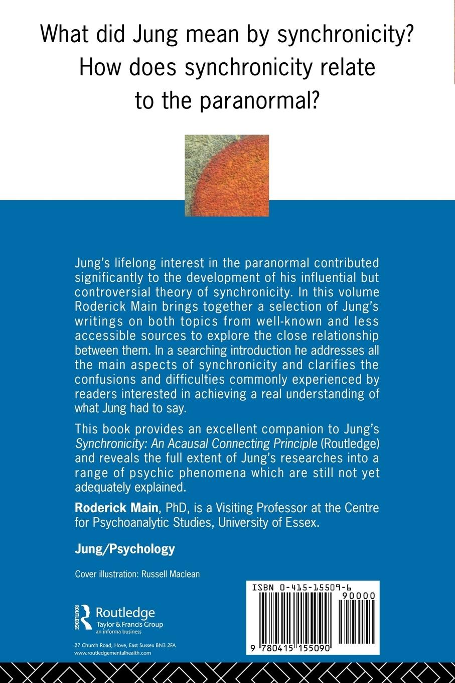 Rückseitencover Jung on Synchronicity and the Paranormal