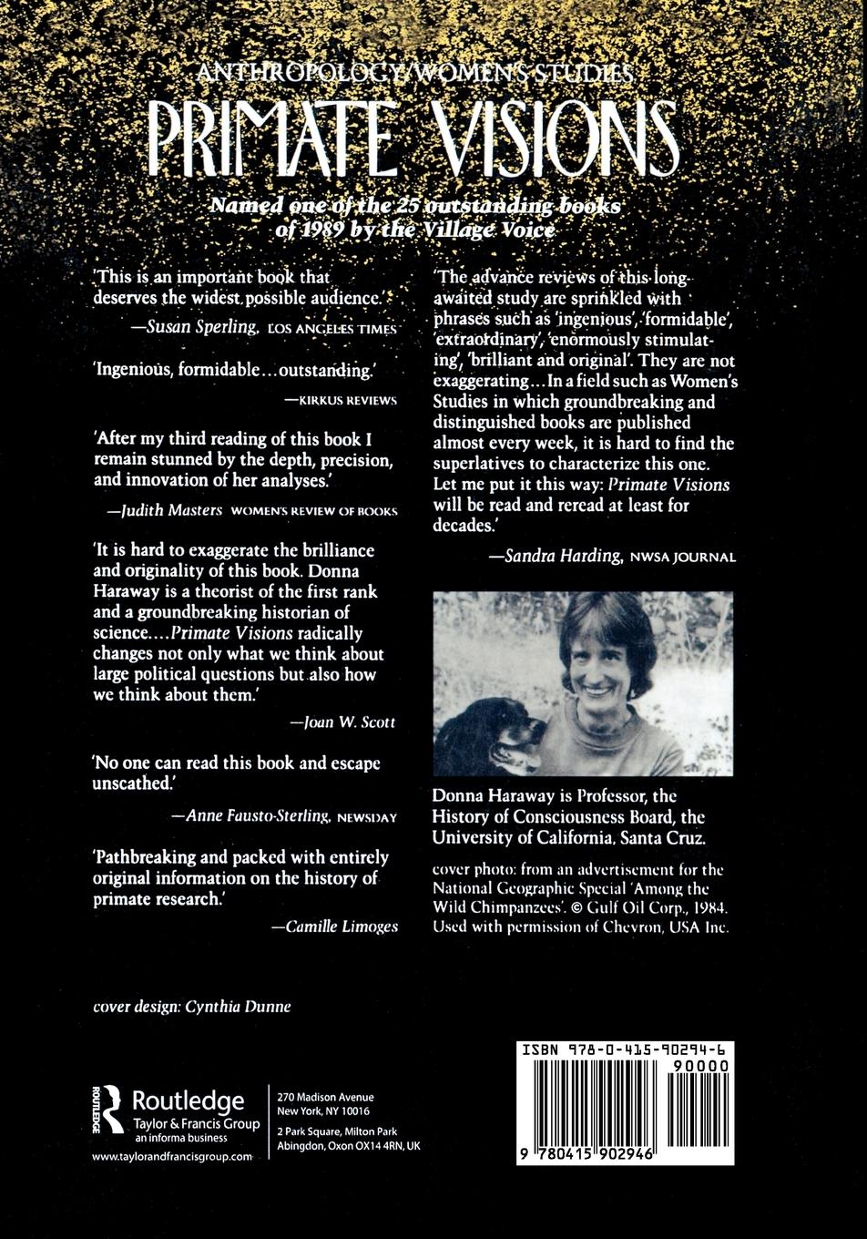 Rückseitencover Primate Visions