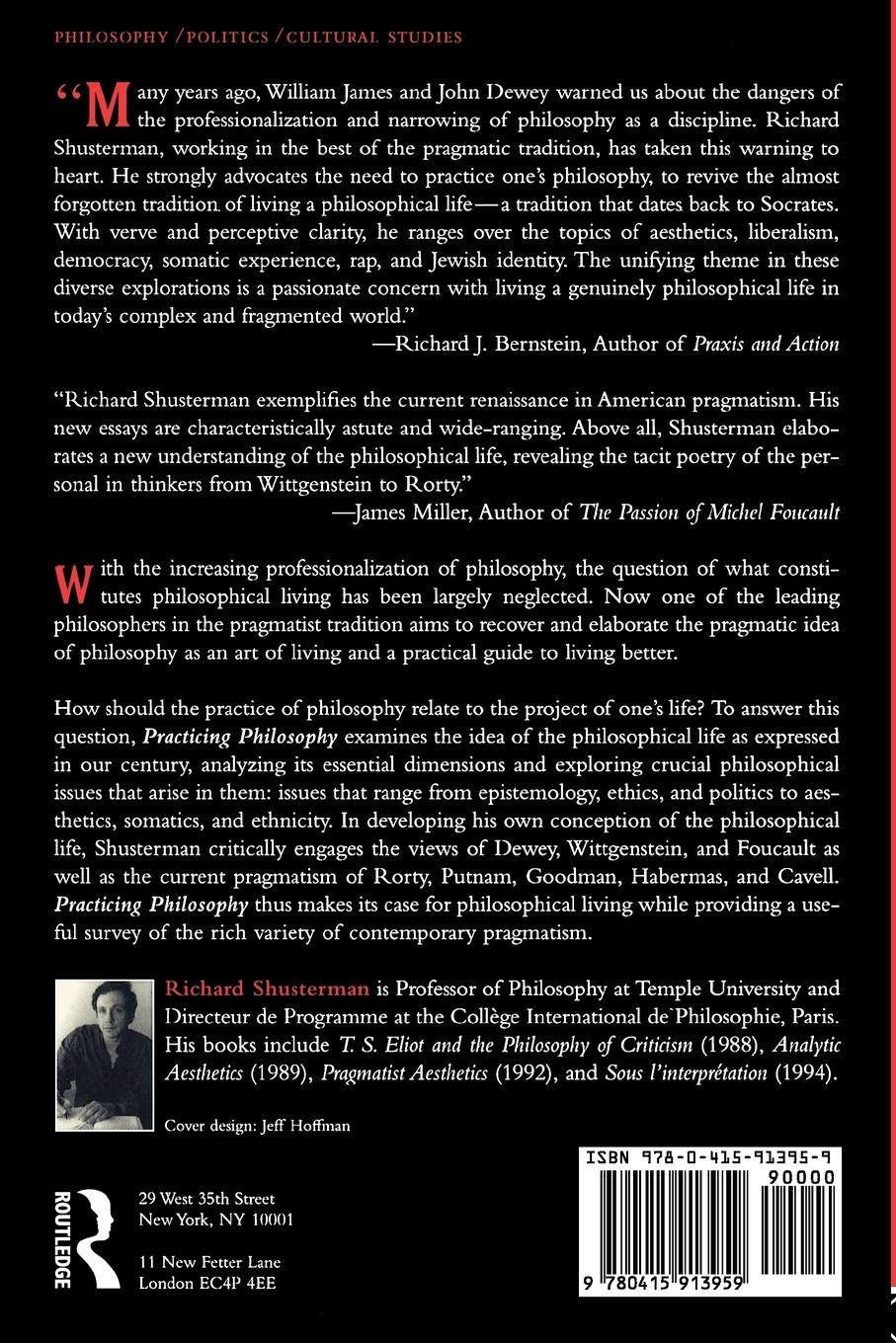 Rückseitencover Practicing Philosophy