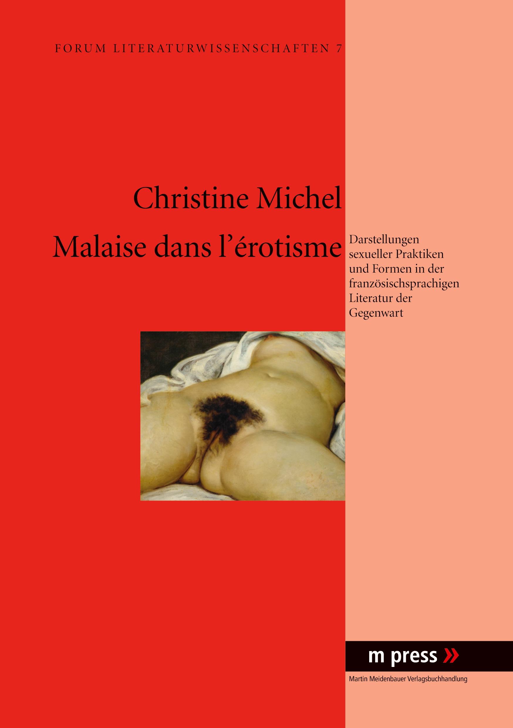 Vorderes Coverbild Malaise dans l'érotisme