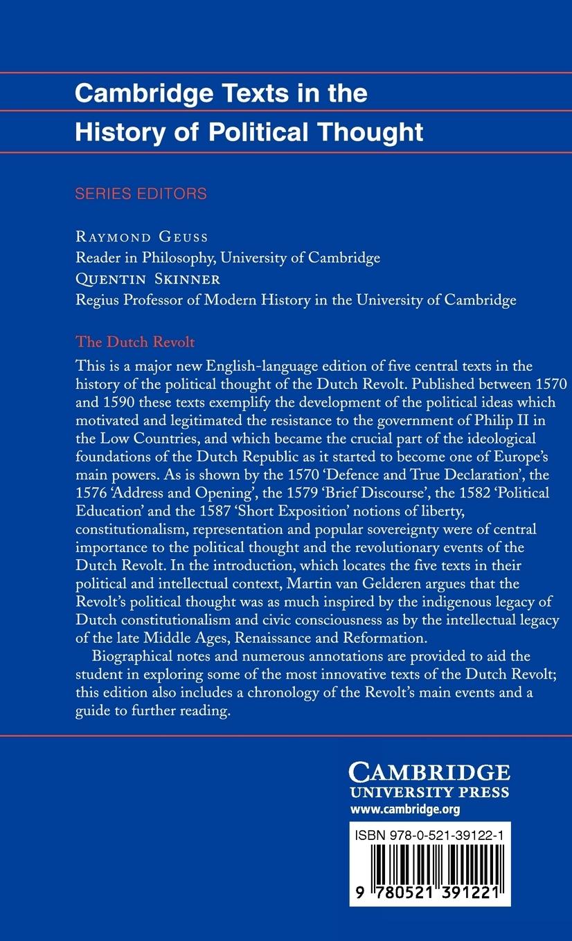 Rückseitencover The Dutch Revolt