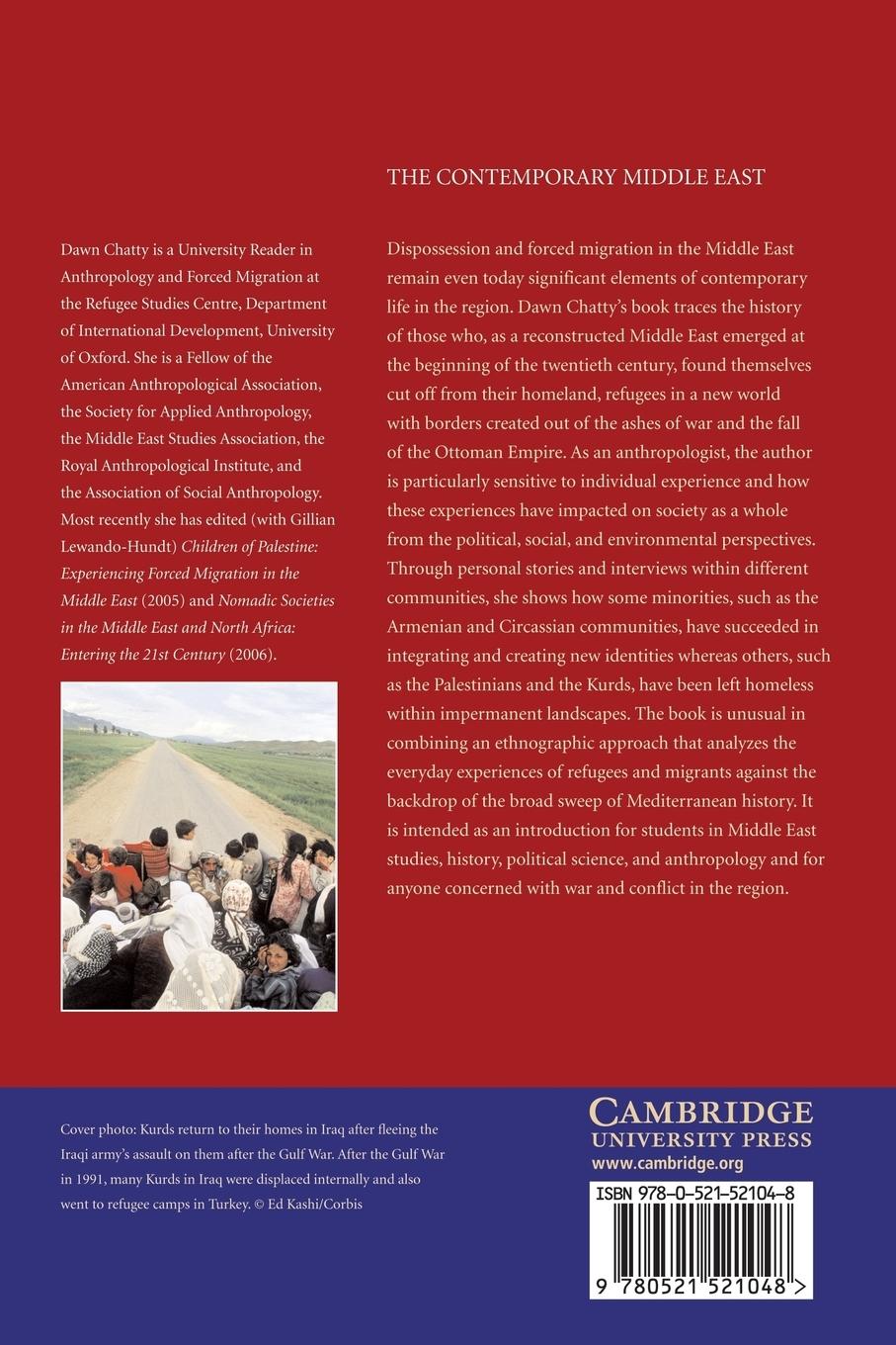 Rückseitencover Displacement and Dispossession in the Modern Middle East